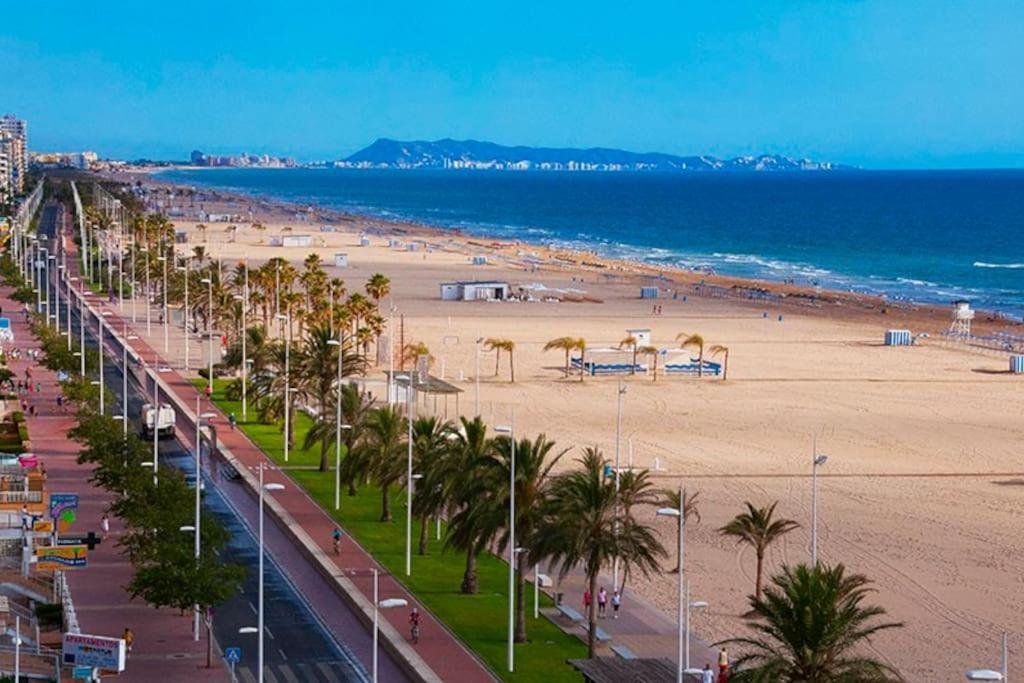 Estilosa Casa En Playa De Gandia Exteriör bild